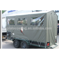 PVC tarp tailer covers waterproof fabric